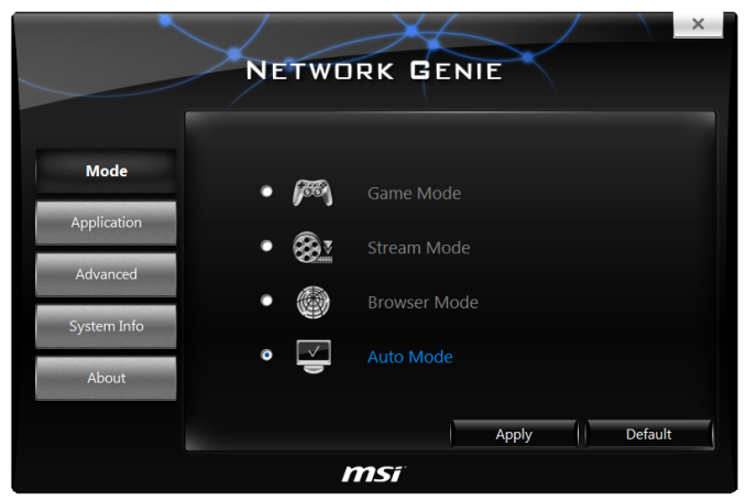 Msi network genie что это за программа